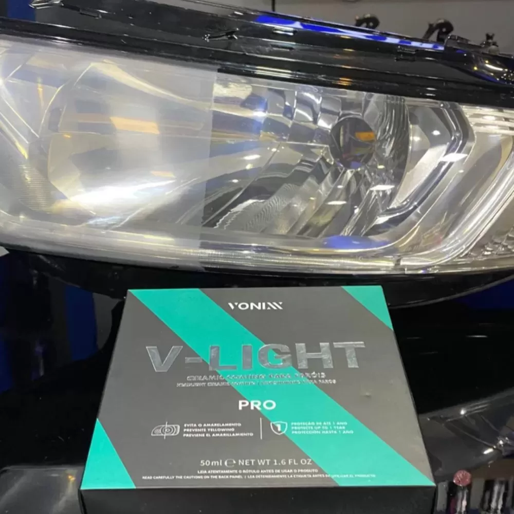 V-Light Pro Vonixx Vitrificador de Farol - 50ml  V-Light Pro Vonixx Vitrificador de Farol - 50ml